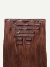 Load image into Gallery viewer, 20" Classic Auburn Red Clip-Ins (120g) - 20" (120g)