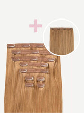 Load image into Gallery viewer, 16" Classic Strawberry Blonde Volume Bundle Clip-Ins (180g) - 16" (180g)