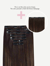 Load image into Gallery viewer, 16" Seamless Mocha Brown Balayage Volume Bundle - 16" (180g)
