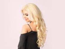 Load image into Gallery viewer, 20" Classic Bleach Blonde Clip-Ins (120g) - 20" (120g)