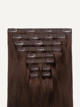 Load image into Gallery viewer, 20" Classic Chocolate Brown Clip-Ins - 20" (220g)
