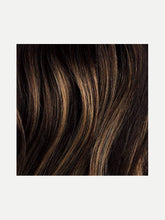 Load image into Gallery viewer, 16" Seamless Dark Brown Balayage Volumizer Weft - 16" (40g)