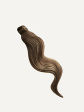 Load image into Gallery viewer, 20" Ash Brown Balayage Ponytail - 20" (120g)