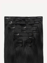 Load image into Gallery viewer, 24" Classic Jet Black Clip-Ins - 24" (240g)