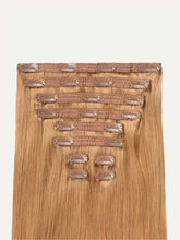 Load image into Gallery viewer, 20" Classic Strawberry Blonde Volume Bundle Clip-Ins (265g) - 20" (265g)