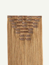 Load image into Gallery viewer, 20" Seamless Strawberry Blonde Volume Bundle Clip-Ins (225g) - 20" (225g)