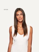 Load image into Gallery viewer, 20" Seamless Dark Ash Brown Balayage Volume Bundle Clip-Ins - 20" (225g)