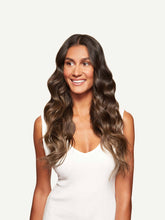 Load image into Gallery viewer, 20" Classic Dark Ash Brown Balayage Clip-Ins - 20" (220g)