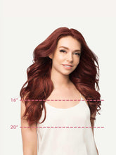Load image into Gallery viewer, 16" Classic Auburn Red Volume Bundle Clip-Ins (180g) - 16" (180g)