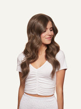 Load image into Gallery viewer, 16" Seamless Ash Brown Clip-Ins - 16" (140g)