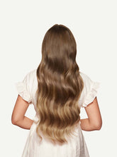 Load image into Gallery viewer, 24" Classic Chestnut Brown Balayage Clip-Ins - 24" (240g)