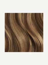 Load image into Gallery viewer, 16" Seamless Chestnut Brown Highlights Clip-Ins - 16" (140g)