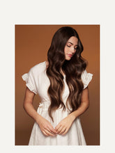 Load image into Gallery viewer, 24" Classic Chocolate Brown Balayage Clip-Ins - 24" (240g)
