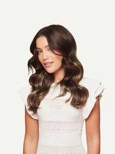 Load image into Gallery viewer, 16" Seamless Dark Brown Balayage Volume Bundle - 16" (180g)