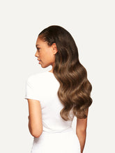 Load image into Gallery viewer, 20" Dark Brown Highlights Halo® Volume Bundle - 20" (225g)