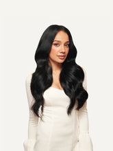Load image into Gallery viewer, 20" Classic Jet Black Clip-Ins - 20" (220g)