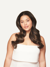 Load image into Gallery viewer, 16" Mocha Brown Balayage Halo® Volume Bundle - 16" (180g)