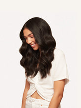 Load image into Gallery viewer, 16" Seamless Mocha Brown Clip-Ins - 16" (140g)