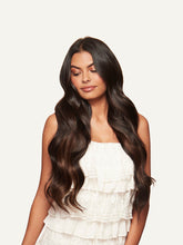 Load image into Gallery viewer, 24" Classic Off Black Balayage Clip-Ins - 24" (240g)