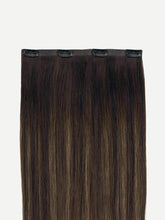 Load image into Gallery viewer, 16" Seamless Mocha Bronde Balayage Volumizer Weft - 16" (40g)