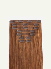 Load image into Gallery viewer, 16" Seamless Natural Red Clip-Ins - 16" (140g)