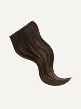 Load image into Gallery viewer, 16" Seamless Dark Ash Brown Balayage Clip-Ins - 16" (140g)