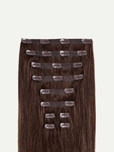 Load image into Gallery viewer, 20" Classic Chocolate Brown Balayage Clip-Ins - 20" (160g)