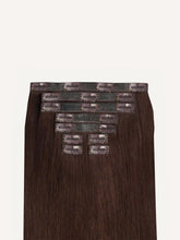 Load image into Gallery viewer, 16" Seamless Chocolate Brown Clip-Ins - 16" (140g)