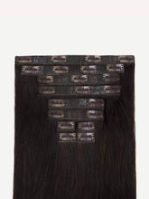 Load image into Gallery viewer, 20" Seamless Mocha Brown Balayage Clip-Ins - 20" (180g)
