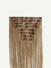 Load image into Gallery viewer, 20" Seamless Natural Blonde Balayage Clip-Ins - 20" (180g)