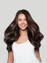 Load image into Gallery viewer, 20" Seamless Chocolate Brown Clip-Ins - 20" (180g)