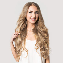 Load image into Gallery viewer, 20" Seamless Dirty Blonde Volume Bundle Clip-Ins - 20" (225g)