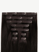 Load image into Gallery viewer, 20" Classic Ombre Chestnut Clip-Ins (120g) - 20" (120g)
