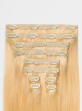 Load image into Gallery viewer, 20" Classic Bleach Blonde Clip-Ins (220g) - 20" (220g)
