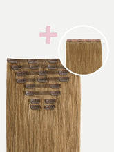 Load image into Gallery viewer, 20" Seamless Bronde Volume Bundle Clip-Ins - 20" (225g)
