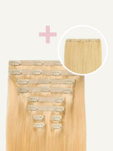 Load image into Gallery viewer, 20" Classic Bleach Blonde Volume Bundle Clip-Ins (265g) - 20" (265g)
