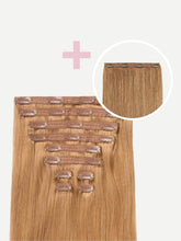 Load image into Gallery viewer, 20" Classic Strawberry Blonde Volume Bundle Clip-Ins (265g) - 20" (265g)
