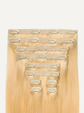 Load image into Gallery viewer, 20" Classic Bleach Blonde Clip-Ins (160g) - 20" (160g)
