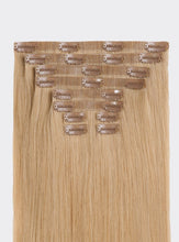 Load image into Gallery viewer, 20" Seamless Blonde Balayage Clip-Ins - 20" (180g)

