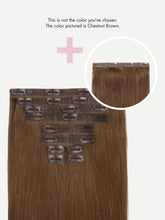 Load image into Gallery viewer, 20" Seamless Dark Brown Balayage Volume Bundle - 20" (225g)
