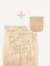 Load image into Gallery viewer, 20" Classic Ash Blonde Volume Bundle Clip-Ins - 20" (265g)
