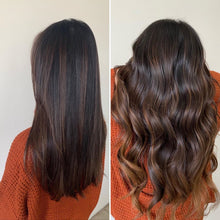 Load image into Gallery viewer, 20" Classic Dark Brown Highlights Clip-Ins - 20" (160g)
