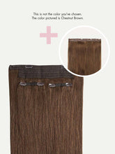 Load image into Gallery viewer, 16" Natural Blonde Balayage Halo® Volume Bundle - 16" (180g)
