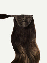 Load image into Gallery viewer, 20" Mocha Bronde Balayage Ponytail - 20" (120g)
