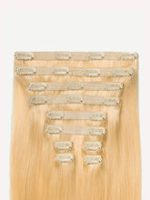 Load image into Gallery viewer, 20" Classic Bleach Blonde Volume Bundle Clip-Ins (265g) - 20" (265g)

