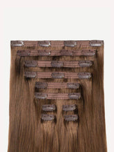 Load image into Gallery viewer, 24" Classic Chestnut Brown Clip-Ins - 24" (240g)

