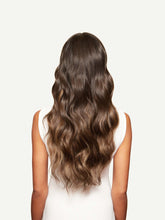 Load image into Gallery viewer, 20" Seamless Dark Ash Brown Balayage Clip-Ins - 20" (180g)
