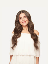Load image into Gallery viewer, 20" Seamless Ash Brown Volume Bundle Clip-Ins - 20" (225g)
