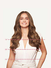 Load image into Gallery viewer, 24" Classic Chestnut Brown Clip-Ins - 24" (240g)
