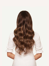 Load image into Gallery viewer, 20" Chocolate Brown Balayage Halo® Volume Bundle - 20" (225g)

